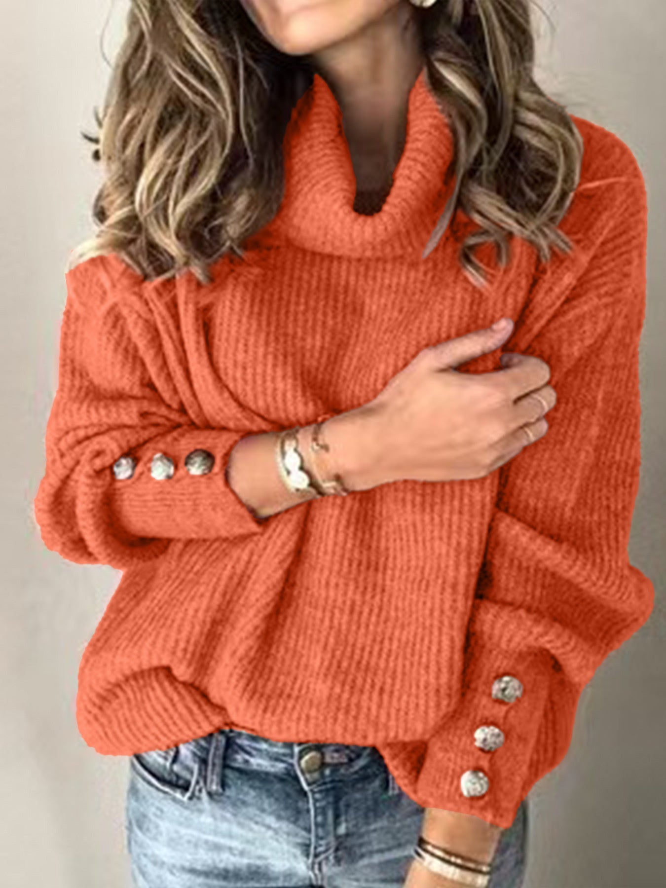 Turtleneck Sweaters Top Secondary image