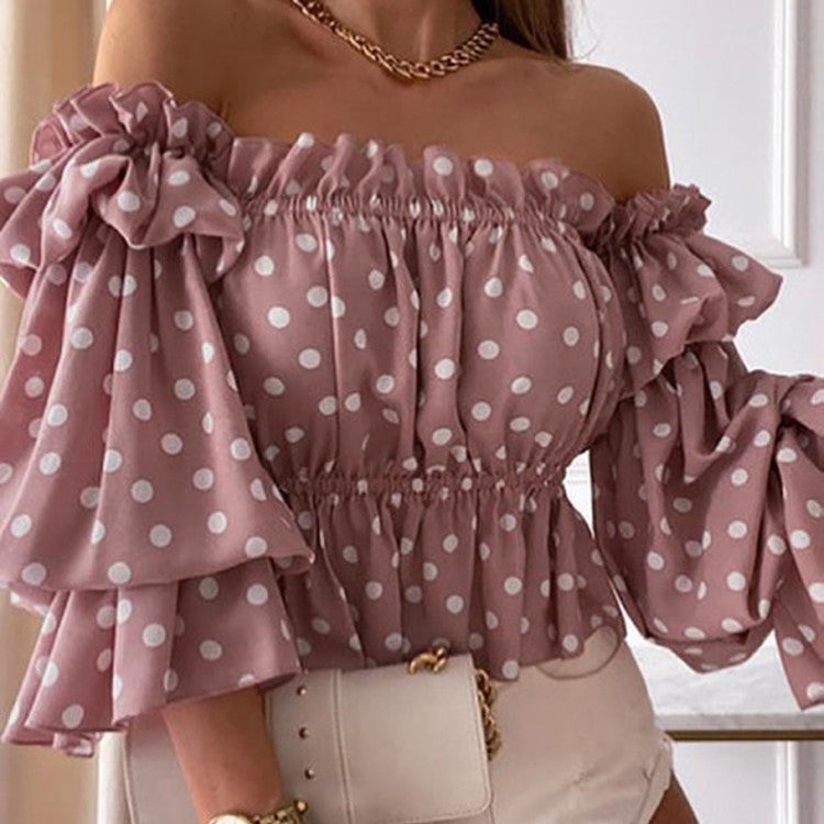 Shirts Women Long Sleeve Blouse Sexy Secondary image
